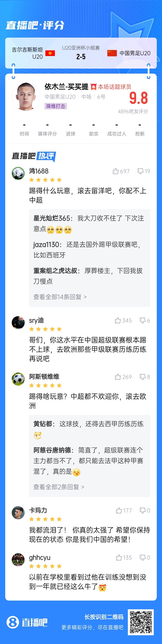  依木蘭這場(chǎng)多少妙傳了？毛偉杰回傳+依木蘭直塞“調(diào)虎離山”