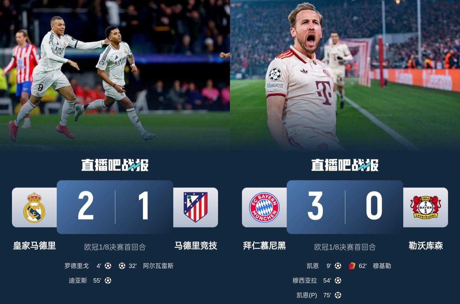  馬競藥廠罵罵咧咧！歐冠附加賽晉級(jí)的8隊(duì)僅2隊(duì)贏球：皇馬&拜仁！