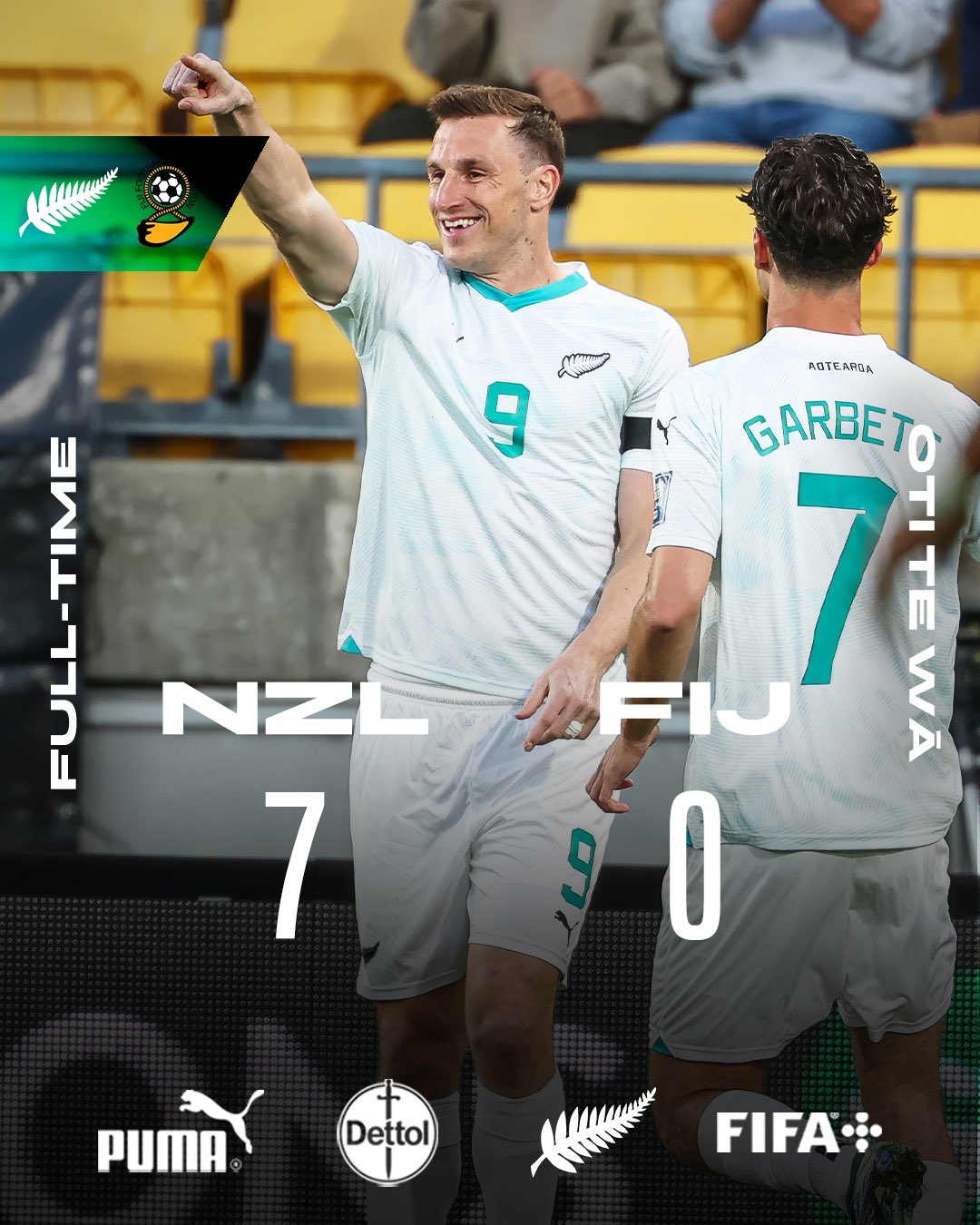  距世界杯一步之遙！新西蘭7-0進大洋洲決賽，其FIFA排名高國足1位