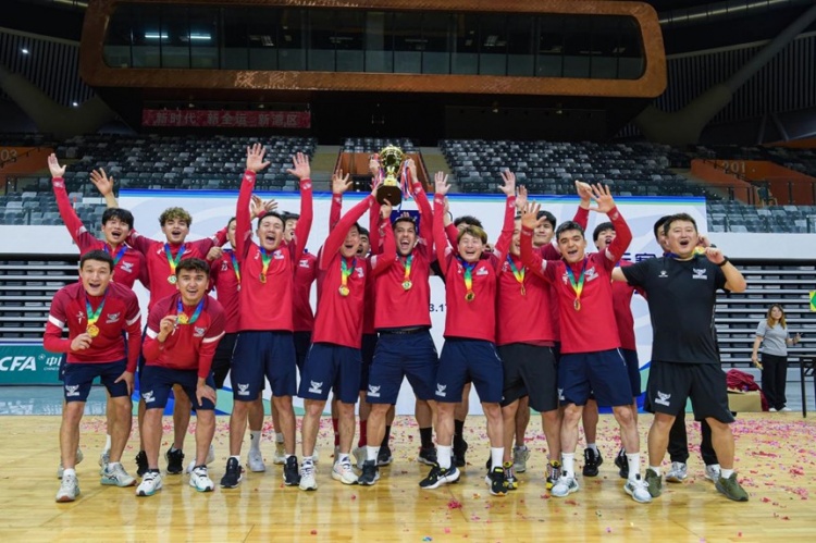  寧夏平羅恒利2-1杭州臨平吳越錢唐，首奪全國五人制錦標賽冠軍