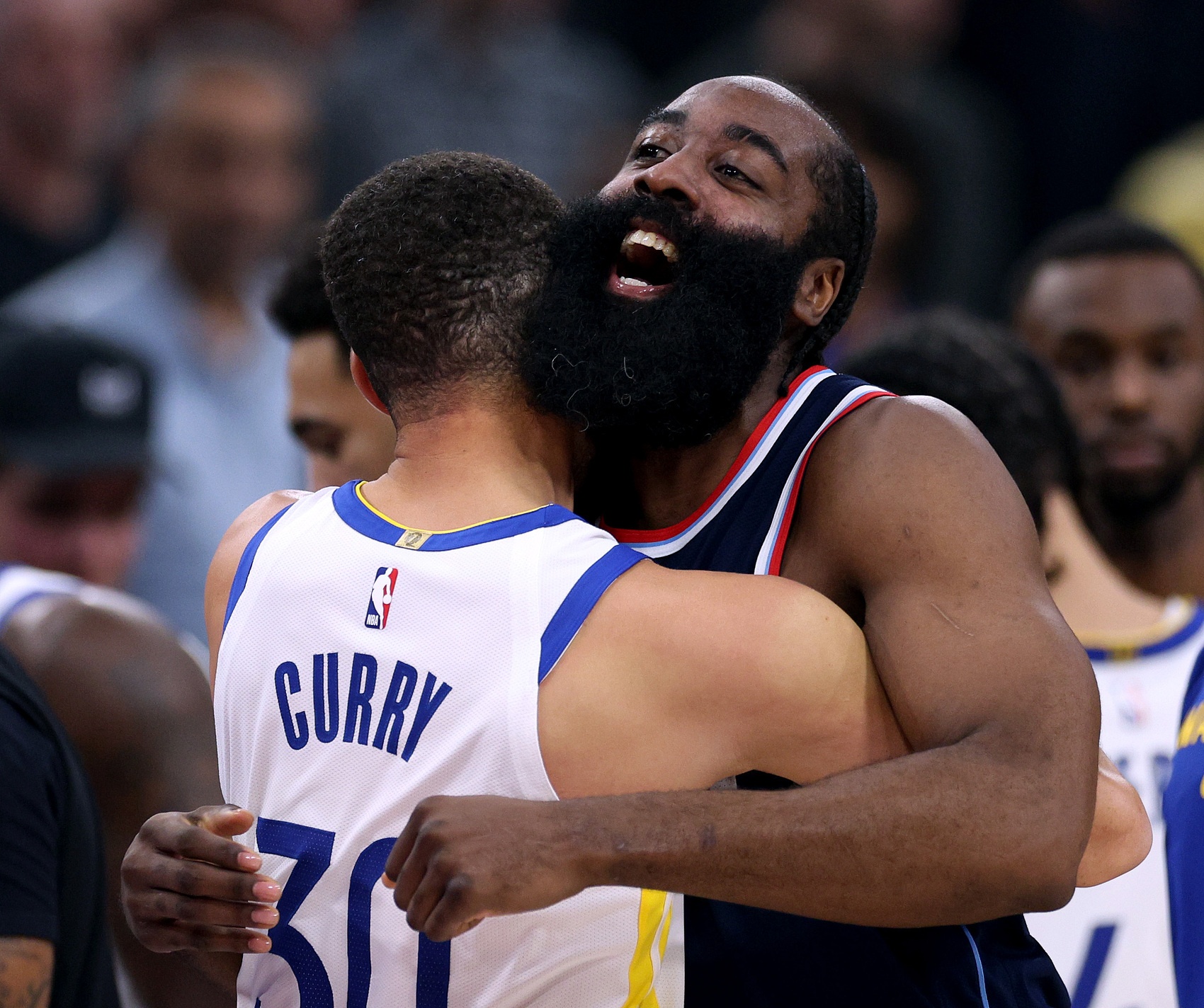  諸神黃昏！庫里哈登先后50+ NBA歷史首次兩名35歲以上球員轟50+！